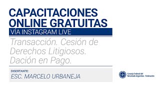 Transacción Cesión de Derechos Litigiosos Dación en Pago [upl. by Searby]