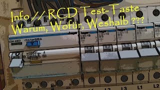 Info  RCD TestTaste Warum Wofür Weshalb [upl. by Kare590]