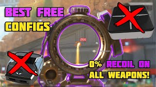 The Best Free Configs In Apex Legends  Jitter aim Movement SEASON 21 [upl. by Ahsitahs]