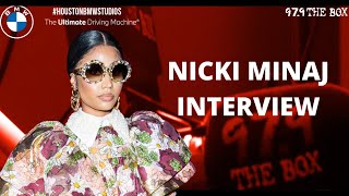 Nicki Minaj Talks New Music w Lil Baby Rihannas Pregnancy and Possible Verzuz [upl. by Phelia]