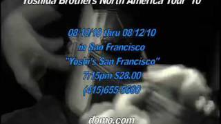 Yoshida Brothers 30 sec CM for Yoshis San Francisco 吉田兄弟 [upl. by Jestude]