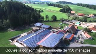 SCDI Solar SA  Centrale solaire de 3600 m2  Suisse [upl. by Allehs]