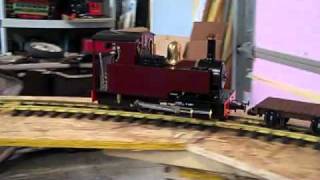 Accucraft Caradoc with chuff pipe  G Scale Live Steam 45mm [upl. by Jet]