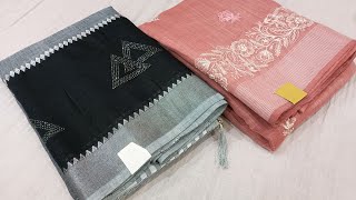 371 Latest Linen Cotton Sarees with Price Best Quality  Chitra Fashions cottonsaree linensarees [upl. by Norel]