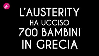 FUBINI CONFESSA AUTOCENSURA Grecia 700 bambini uccisi dallausterity Matteo Brandi [upl. by Euqina]