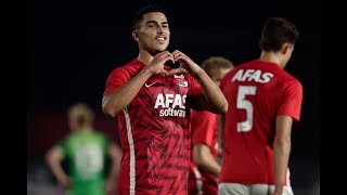 ZAKARIA ABOUKHLAL • AMAZING • AZ ALKMAAR amp 🇲🇦 NATIONAL TEAM • GOALS ASSISTS amp SKILLS [upl. by Naihtniroc]