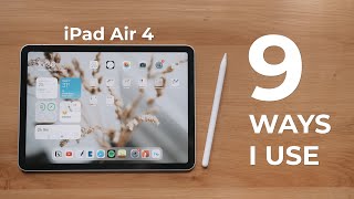 IPAD AIR 4 UNBOXING  9 cách mình sử dụng iPad với Apple Pencil  KIRA [upl. by Giffie]