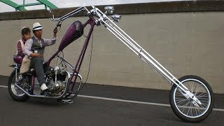 Amazing Custom Long Chopper Motorcycles [upl. by Sined]