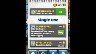 subway surfers cheats [upl. by Aratehs]