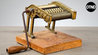 1930s Pasta Roller Restoration  Do you like spaghetti [upl. by Aitak]