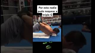 Gennady Golovkin entrenamiento mandíbula y cuello triple g boxeo Canelo caneloalvarez [upl. by Rosecan347]