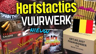 Nieuwe herfstacties België  Vuurwerk 2023 [upl. by Llertnad]