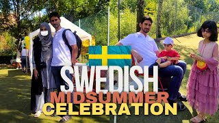 How Swedish Celebrate Midsummer  Traditional Celebration  Life in Sweden  Vlogi Family [upl. by Ycnuahc]