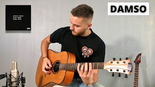 DAMSO  COEUR EN MIETTES guitare cover  acoustique électrique [upl. by Ita]