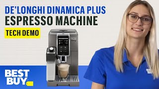 DeLonghi Dinamica Plus Espresso Machine  Tech Demo from Best Buy [upl. by Reahard]