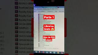 LIBRERIAS GRATIS 😱 DE REGGAETON TRAP RAP DEMBOW CUMBIA MERENGUE BACHATA RKT REGGAE Y MUCHOS [upl. by Aneekas]