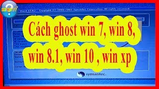 cách ghost win 7 win 8 win 81 win 10  win xp hướng dẫn ghost máy tính bằng usb ghost 115 [upl. by Phip]