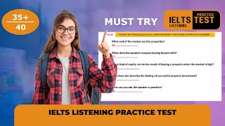 What end of the market are the properties  IELTS Listening Practice Test 2024 Answers [upl. by Suivatram]