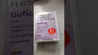 Guficap 50 mg injectionCaspofungin Acetate for injection 50 mg [upl. by Saxon]