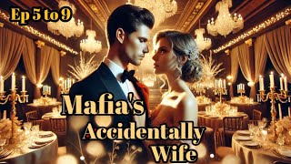 Mafias Accidentally Wife Ep 5 to 9 Hindi Audiobook  Pocket novel new story [upl. by Asile720]