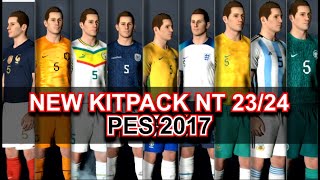 PES 2017  Kits Pack National Team Updates 20232024 [upl. by Dlabihcra29]