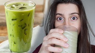 I DRANK MATCHA for 7 days straight this is what happened to my skin [upl. by Bannon]