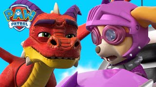 Rescue Knight Pups save Princess Sweetie from a Dragon  PAW Patrol Episode  Cartoons for Kids [upl. by Sonahpets]