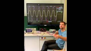 Schwebung von zwei Signalen education experiment physik [upl. by Eaton]