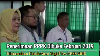 Honorer K2 Yang Gagal Tes CPNS Diangkat Jadi PPPK 2019 [upl. by Adar]