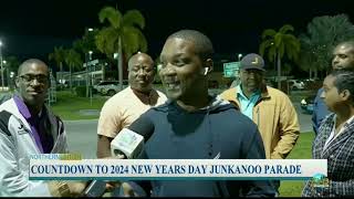 Countdown To 2024 New Years Day Junkanoo Parade [upl. by Ahsenek590]