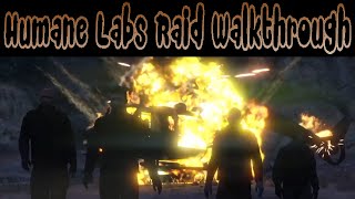 GTA V  The Humane Labs Raid Walkthrough  COMPLETE  All 6 Missions  Gameplay PS4 Xbox One [upl. by Zarihs]