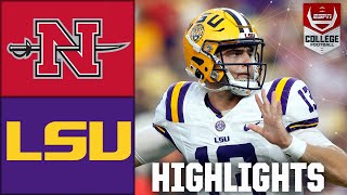 Nicholls Colonels vs LSU Tigers  Full Game Highlights  ESPN College Football [upl. by Ahseia]