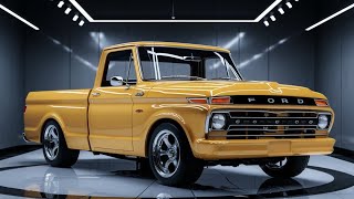 The 2025 Ford F100 Retro Vibes Futuristic Features [upl. by Signe]