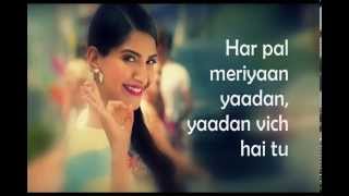 Dheere Dheere Se Lyrics Yo Yo Honey Singh Hrithik Roshan Sonam Kapoor [upl. by Tezil]