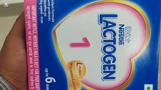 Nestle Lactogen 1 Powder  Nestle Lactogen Stage 1 Infant Formula for Babies Up to 6 Months Uses [upl. by Atteras]