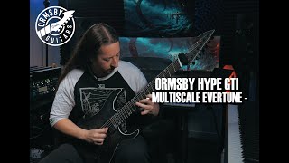 Ormsby Guitars  Hype GTI Multiscale Evertune overview with Craig Peters [upl. by Anitnuahs52]