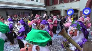 Guggenmusig Elbisrugger Füllinsdorf  Liestler Fasnacht 10032019 [upl. by Ahsrats]