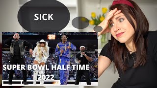 Stage Performance coach reacts to Super Bowl Half time 2022 [upl. by Analah]