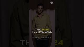 The Grand Festive Sale 2024  Flat 50 Off on Mens Trousers Shirts Cargos amp Denims  Tailoraedge [upl. by Nodab]