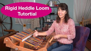 Ashford Rigid Heddle Loom Tutorial [upl. by Janeva]