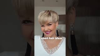 3 short hair styles  SALIRASA [upl. by Henriette]