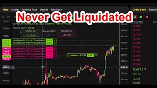 How to Trade High Leverage and Never Get Liquidated Crypto BTC Bitcoin Apex Exchange DEX [upl. by Akalam733]