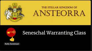 Ansteorra Seneschal Warranting Class [upl. by Ani]