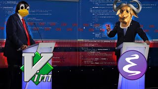 The Only Debate That Matters Vim VS Emacs [upl. by Yelra]
