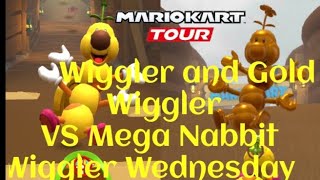 🐛🌼Mario Kart Tour  Wigglers Vs Mega Nabbit in N64 Choco Mountain Wiggler Wednesday 7🌼🐛 [upl. by Leventis]