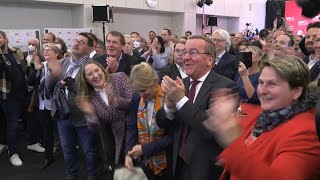 Landtagswahl in Niedersachsen Jubel bei der SPD  AFP [upl. by Malinda293]