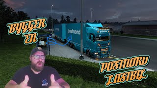 EURO TRUCK SIMULATOR 2  BYGGER EN POSTNORD LASTBIL [upl. by Teddman117]