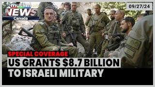 Israel’s Defense Ministry Confirms Receiving an 87 Billion Aid Package from US  Sep 27 2024 [upl. by Dhiren]