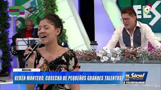 Keren Montero dedicó una canción a Minou Tavárez Mirabal en el show del medio día [upl. by Stauder]