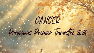 ♋ CANCER ♋  Prévisions janvier février et mars 2024 [upl. by Eberhart]